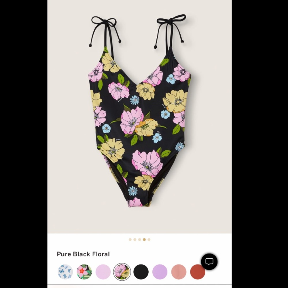 PLUNGE ONE-PIECE SWIMSUIT